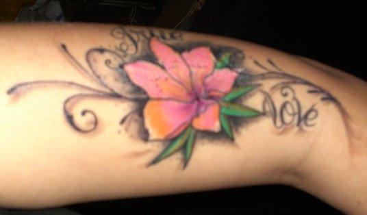 Tatuajes de flores japonesas -4 Tatuajes de flores japonesas -4