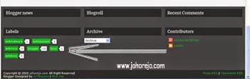 cara membuat (membikin) gadget kategori (label) pada blog dengan mudah