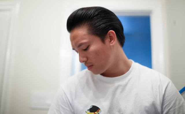 Aplikasi Pomade Suavecito Premium Blends Pada Rambut Aplikasi Pomade Suavecito Premium Blends Pada Rambut