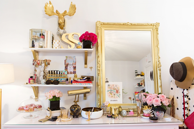 Decoração de quarto feminino