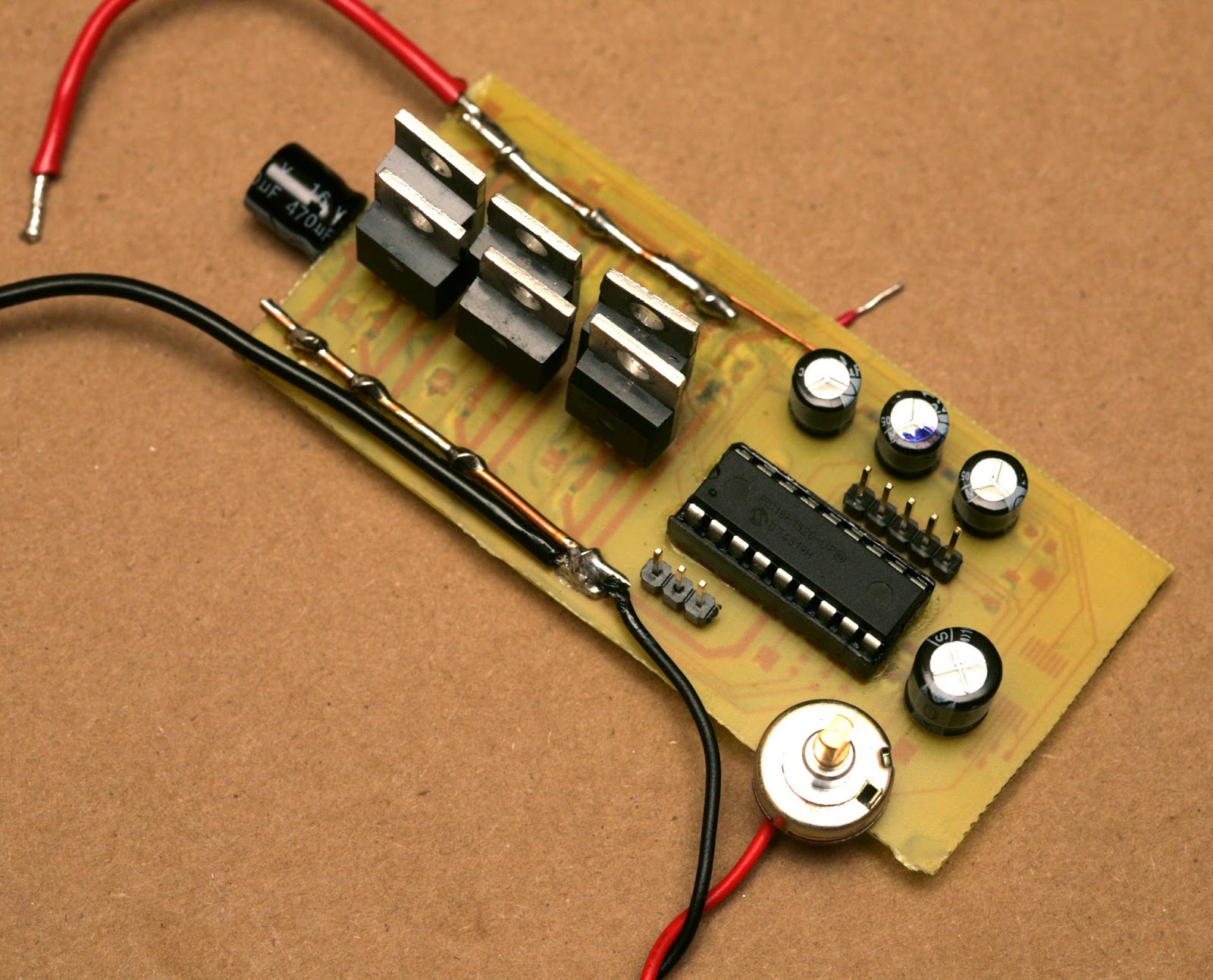 A linear ESC RC Groups