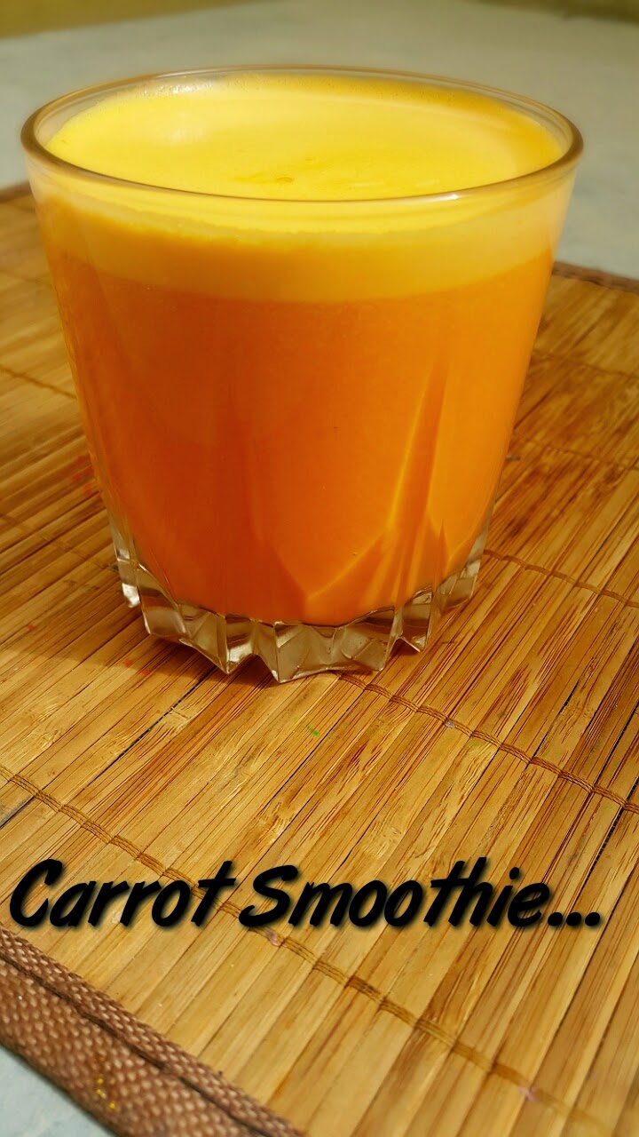 Cooking With A Passion Carrot Smoothie