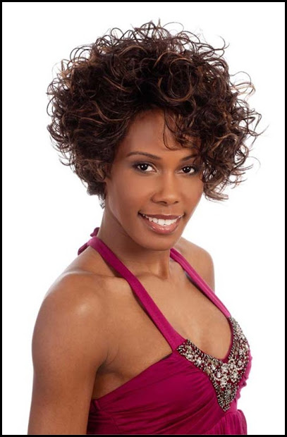 short curly hairstyles black