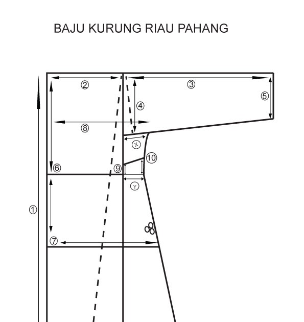 WANITA MELAYU: BAJU KURUNG RIAU PAHANG DAN KAIN KIPAS BELAKANG