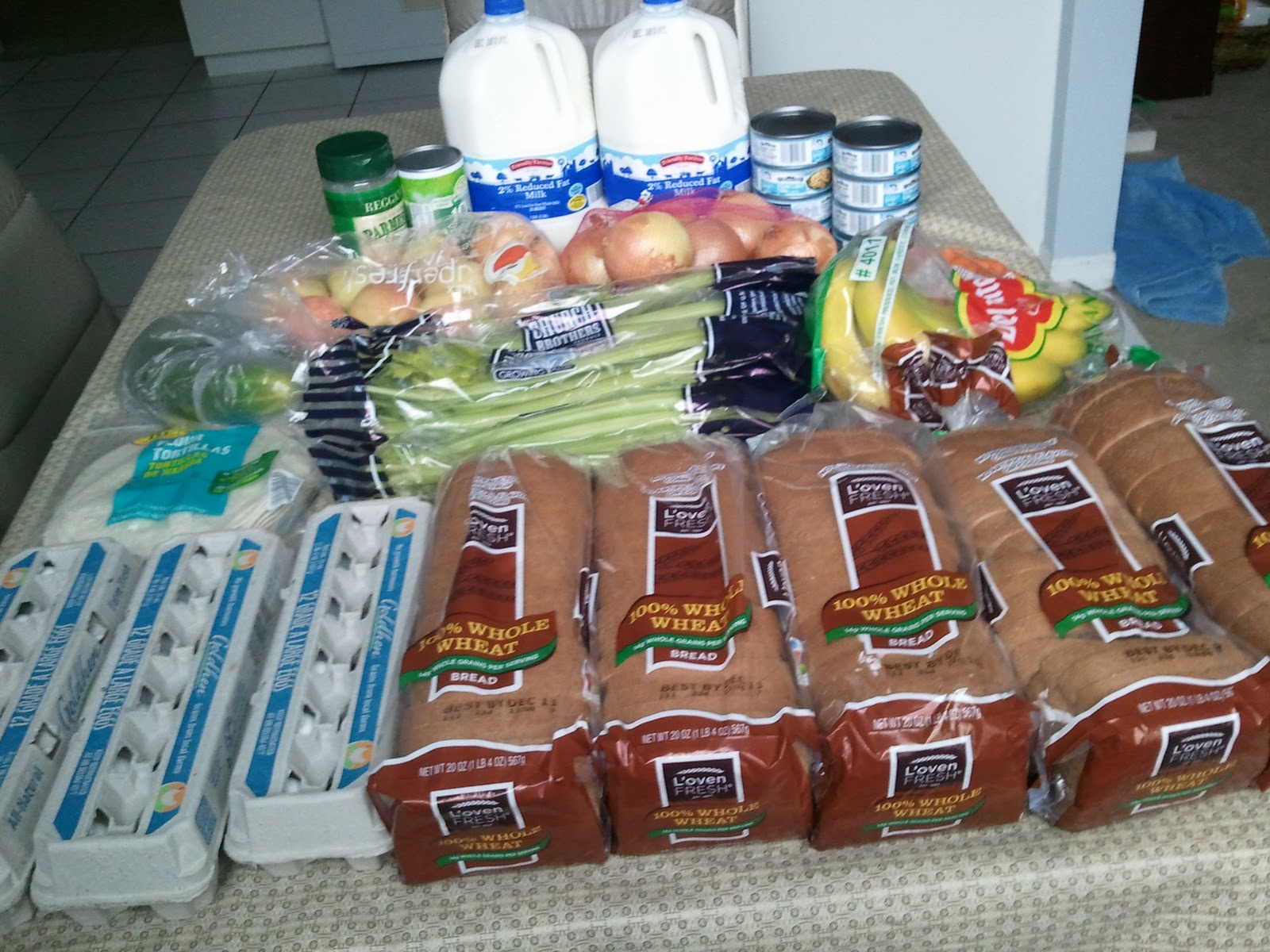 ALDI Great deals on celery and bread Frugal Follies