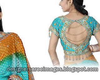 saree Blouse Back Designs - Choli Back Design Pictures - blouse design ideas 2012