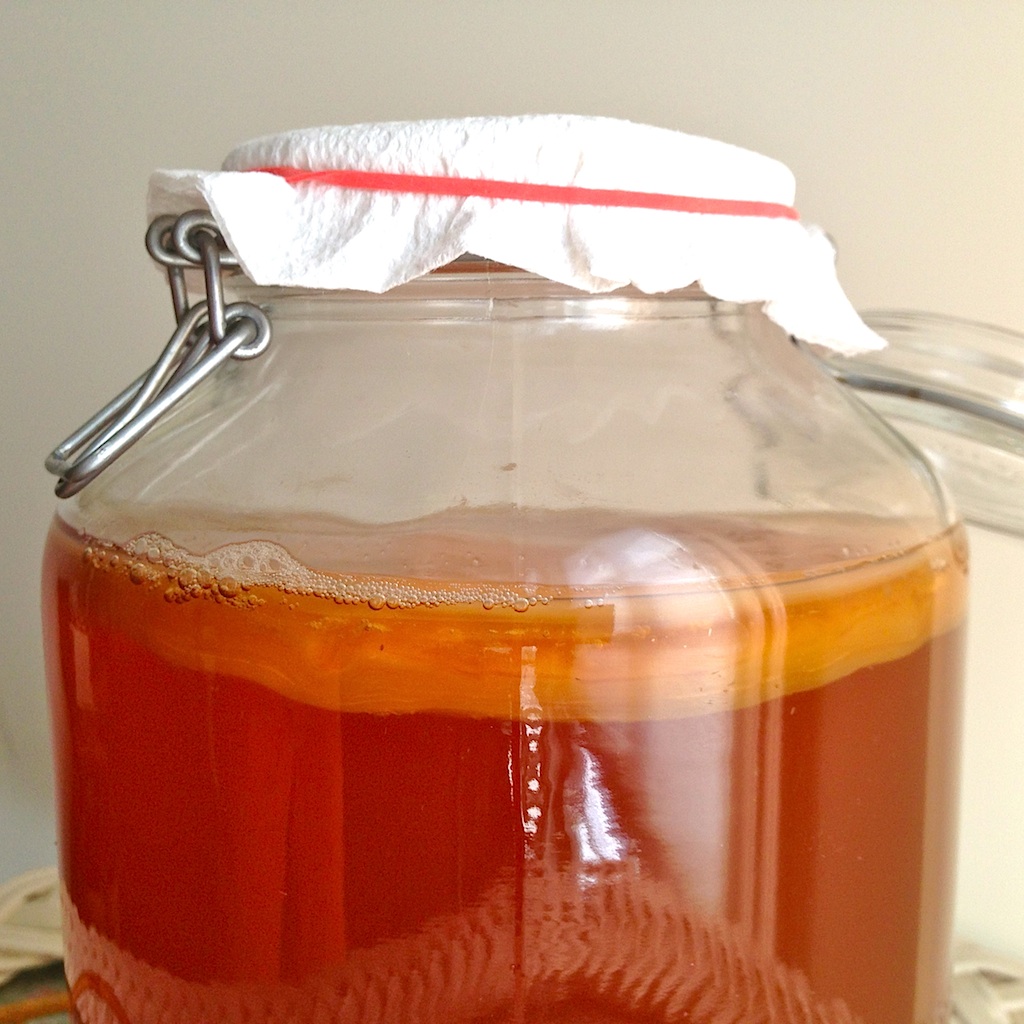 JULES FOOD... Kombucha brewed with Homemade Mother Scoby and 2nd