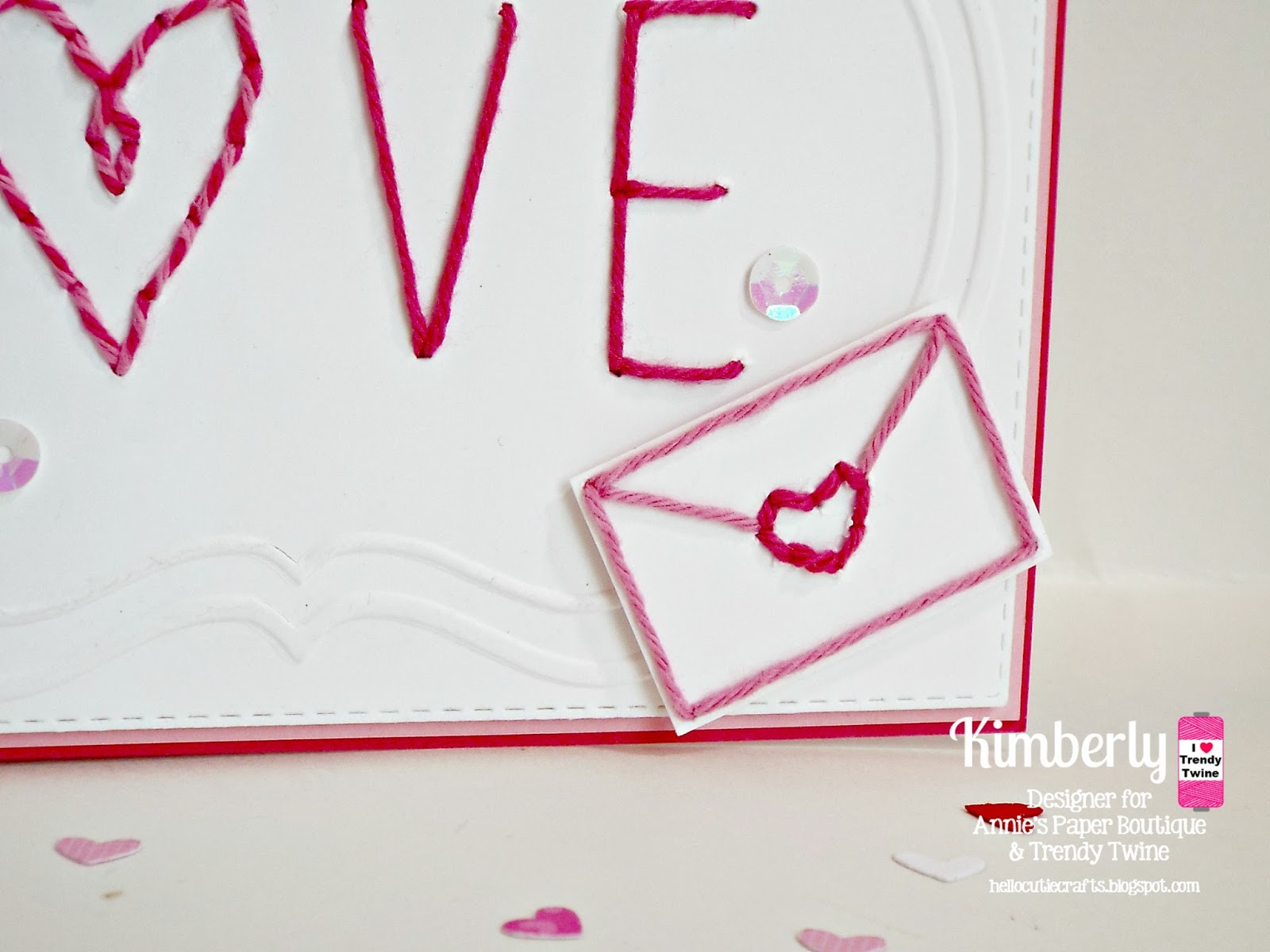 Kimberly's Crafty Spot Trendy Twine Hello Love
