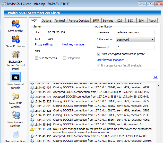 SSH USA Gratis SSH USA Gratis 8-9 September 2014