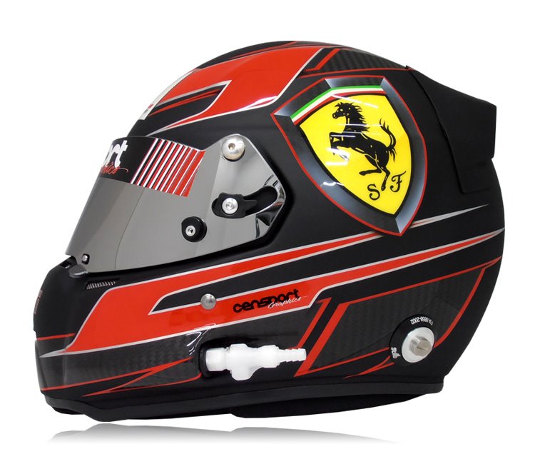 Racing Helmets Garage Stilo ST4 P.Grilli 2011 by Censport Graphics