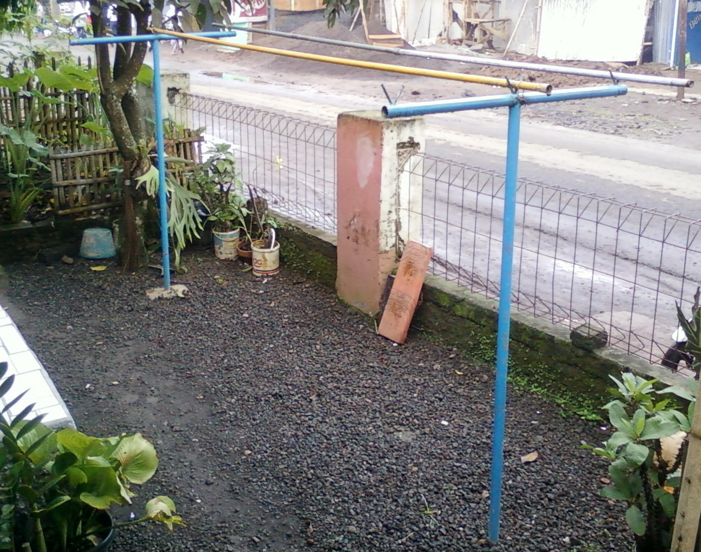 Jemuran Baju Dari Pipa Besi PDAM o2 fresh