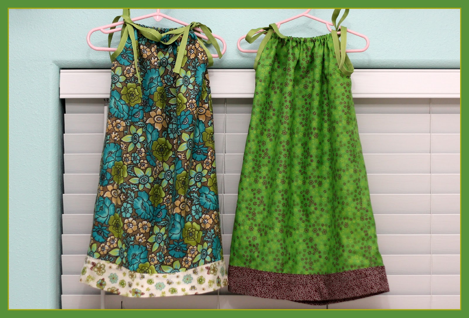Peaches and Bees More Pillowcase Dresses