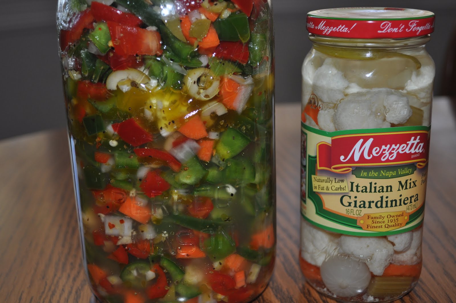 Beth's Favorite Recipes Homemade Hot Italian Giardiniera