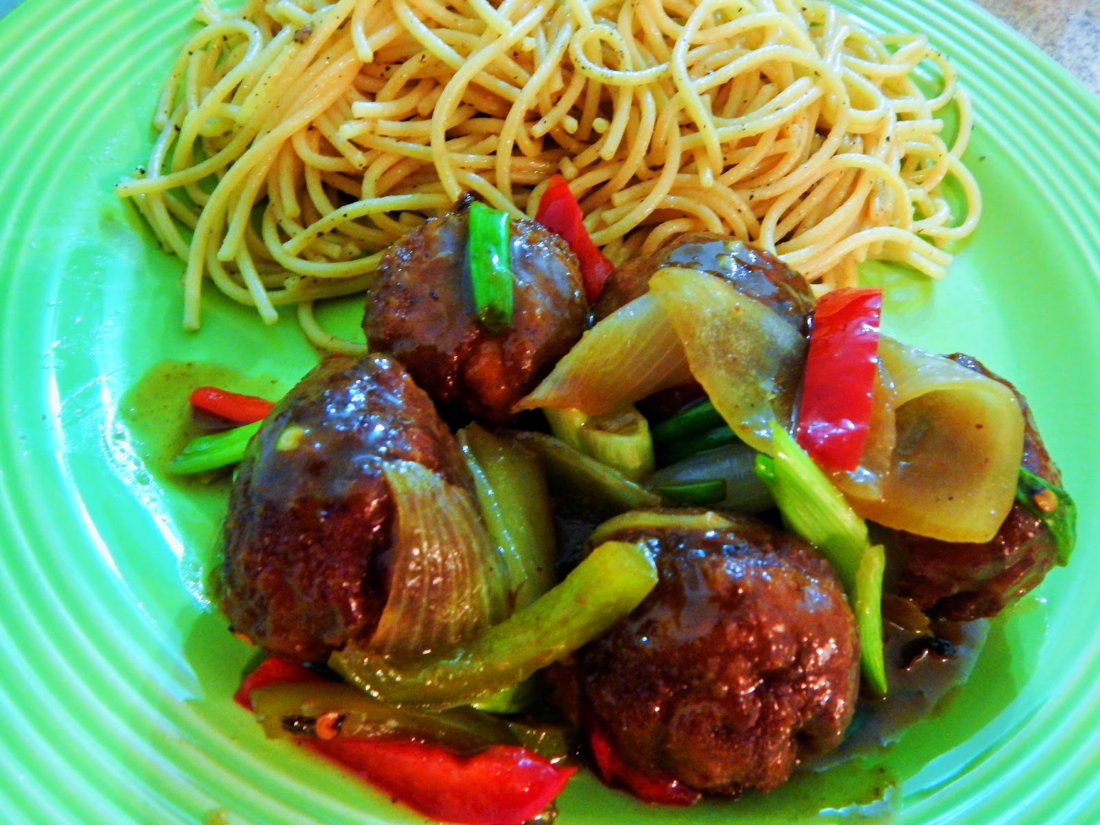 World Cuisine (China) Fish Balls in Honey and Lemon Sauce