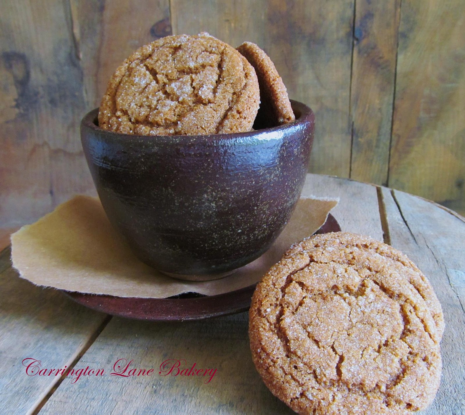 Carrington Lane Bakery Bacon Fat Gingersnaps