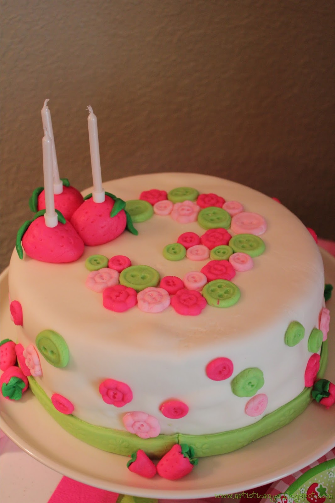Artistic Anya Designs: Strawberry Shortcake Party