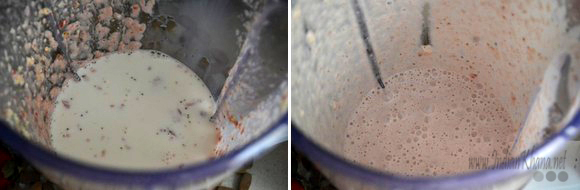 Strawberry and Oats Milkshake Recipe
