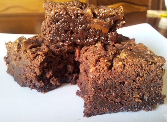 brownies-al-caramello