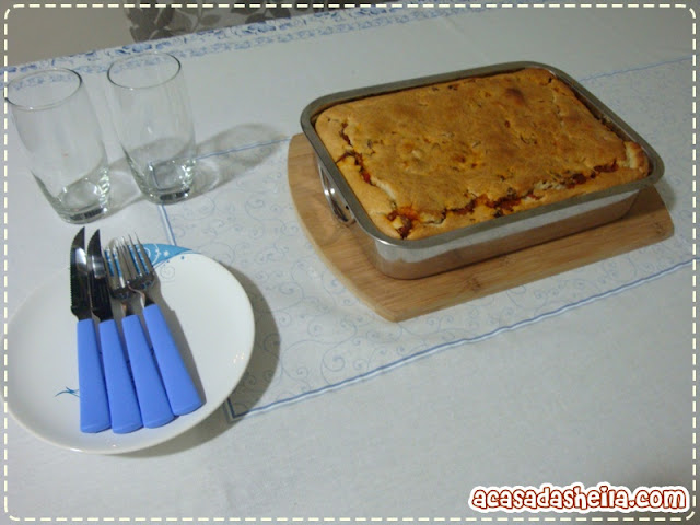 Torta salgada de liquidificador Torta salgada de liquidificador