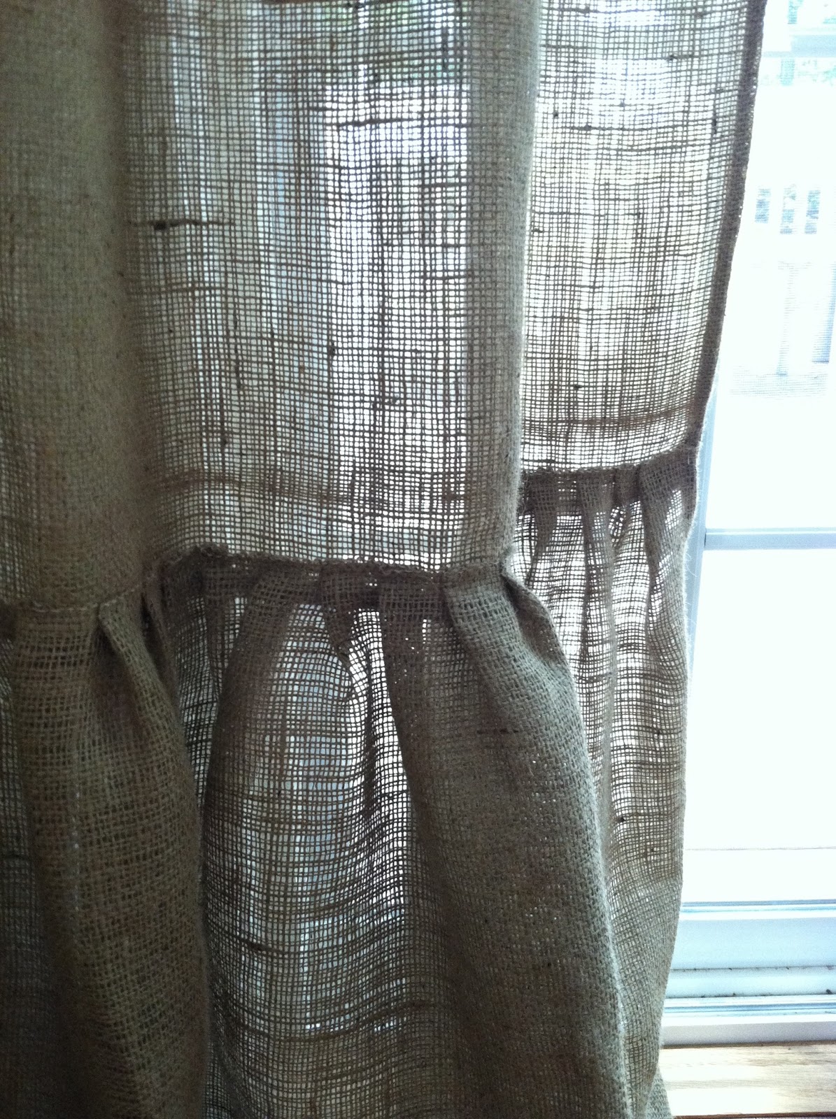 Chelsea's Garage DIY Curtain extension