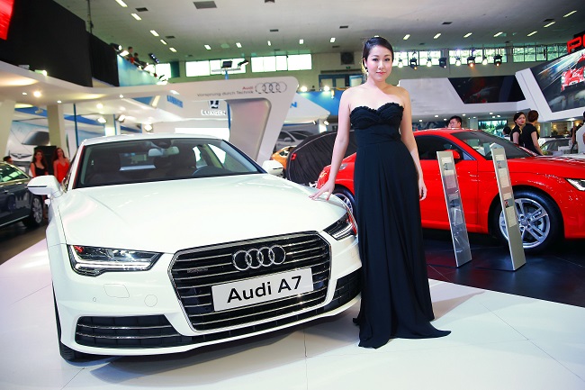 Dàn sao đại sứ xinh đẹp của Audi Việt Nam