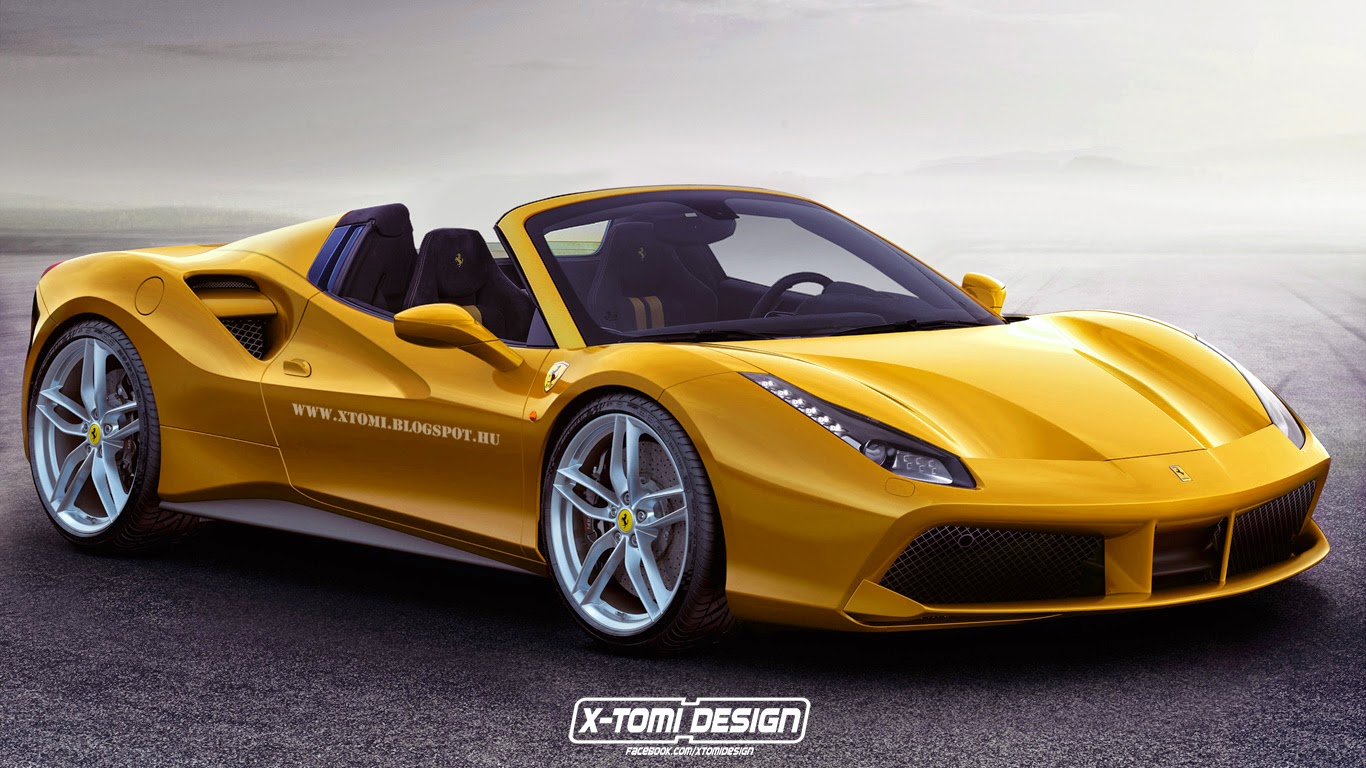 Ferrari 488 GTB Gets Turned Into a 488 GTS Spider