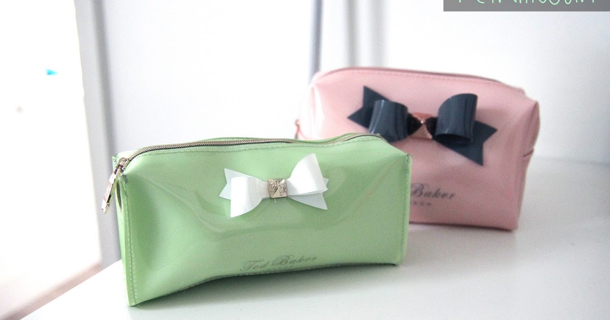 TED BAKER MAKEUP BAG & SLEEK