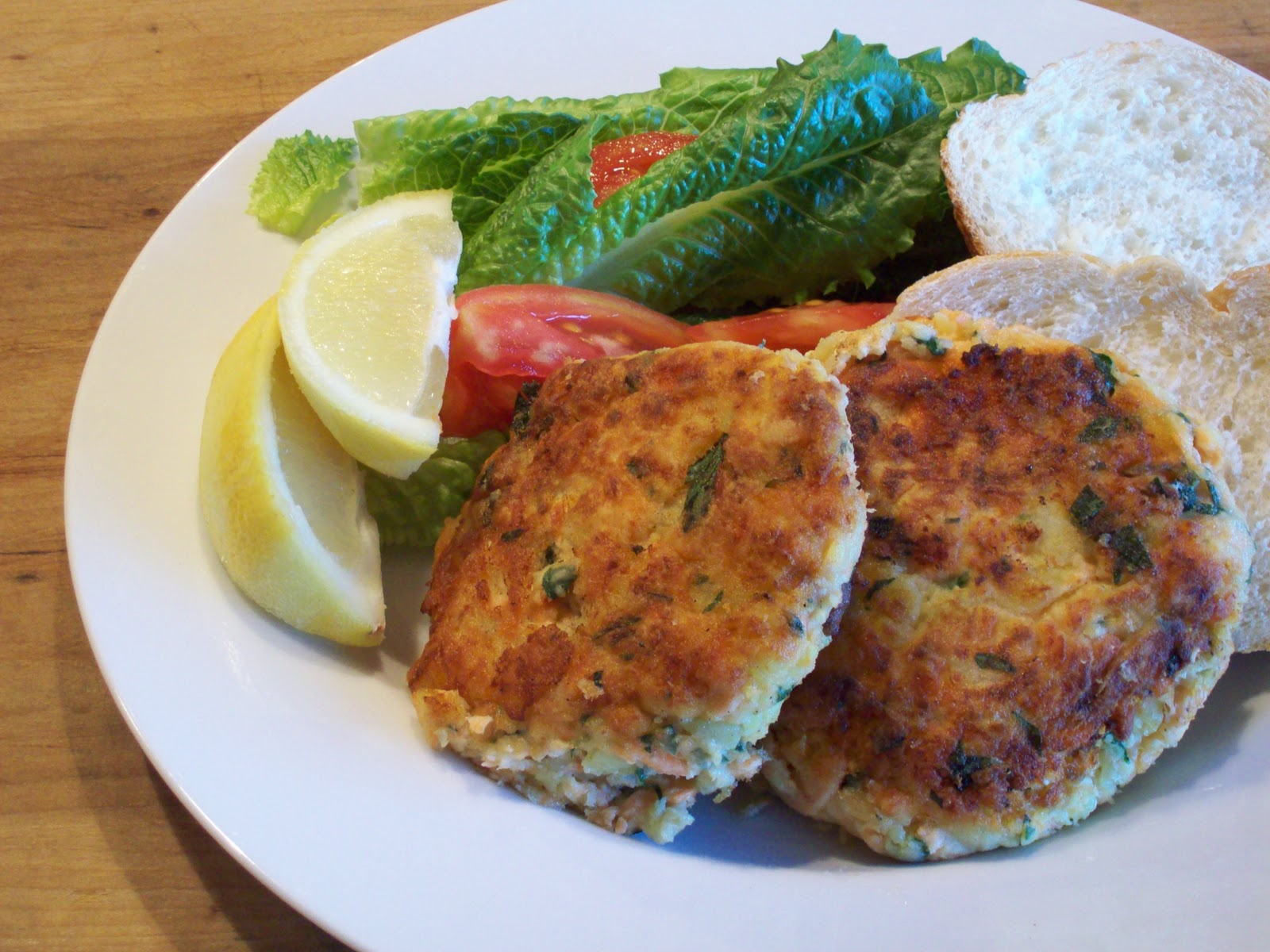 Tracy's Living Cookbook Salmon Fish Cakes Food Revolution
