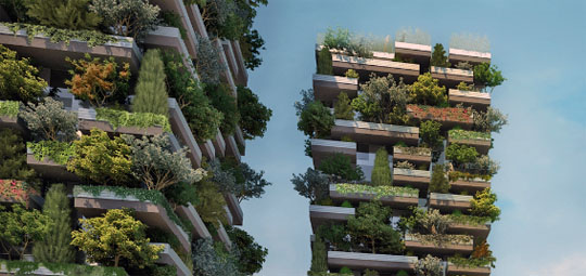 ARAÑAZOS EN EL CIELO: Bosco Verticale