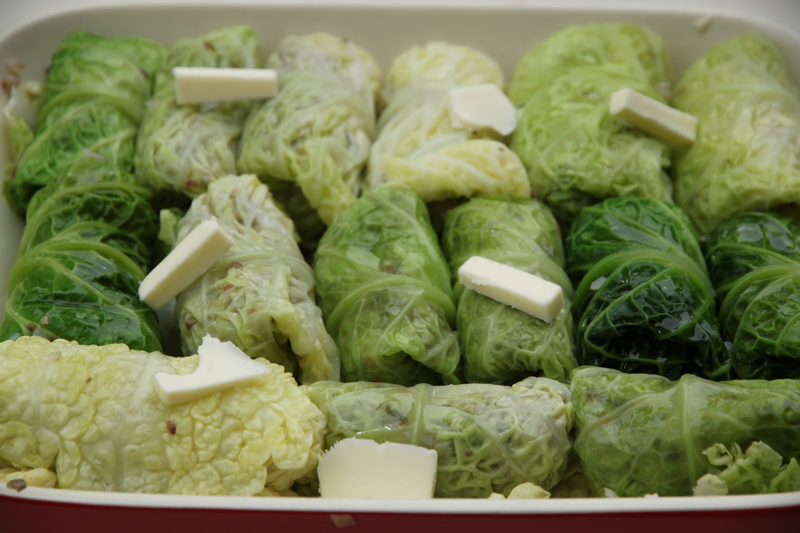 Pots and Frills Cabbage Rolls with Buckwheat and Mushrooms