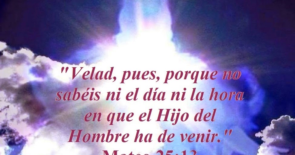 UNA MANO DE AMOR: CRISTO VIENE PRONTO