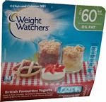Weight Watchers British Favourites Yogurts Weight Watchers British Favourites Yogurts