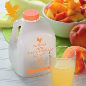 Nước uống dinh dưỡng Gel Lô hội hương đào – Forever Aloe Bits n’ Peaches