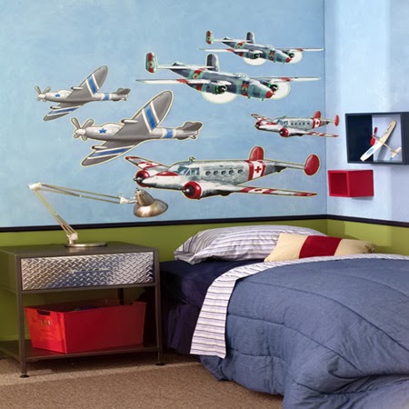Favorite Things Home Decor: Cool Wall Murals For Boys' Room