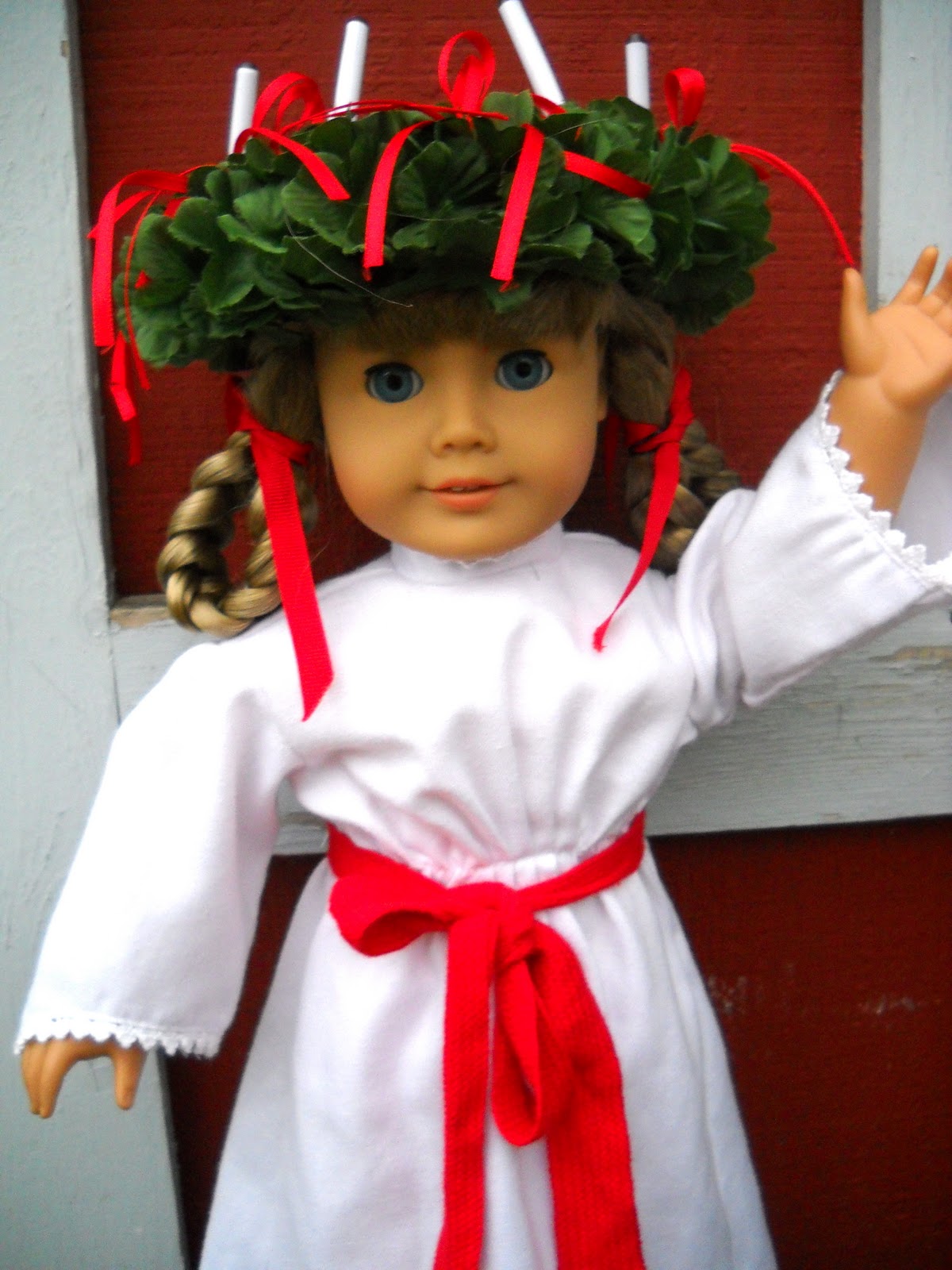 I Heart American Girl Happy St.Lucia Day!