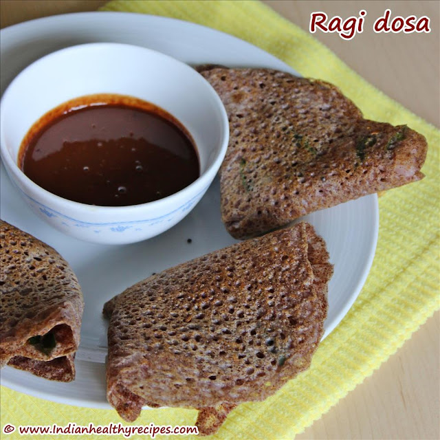 Ragi dosa Ragi dosa
