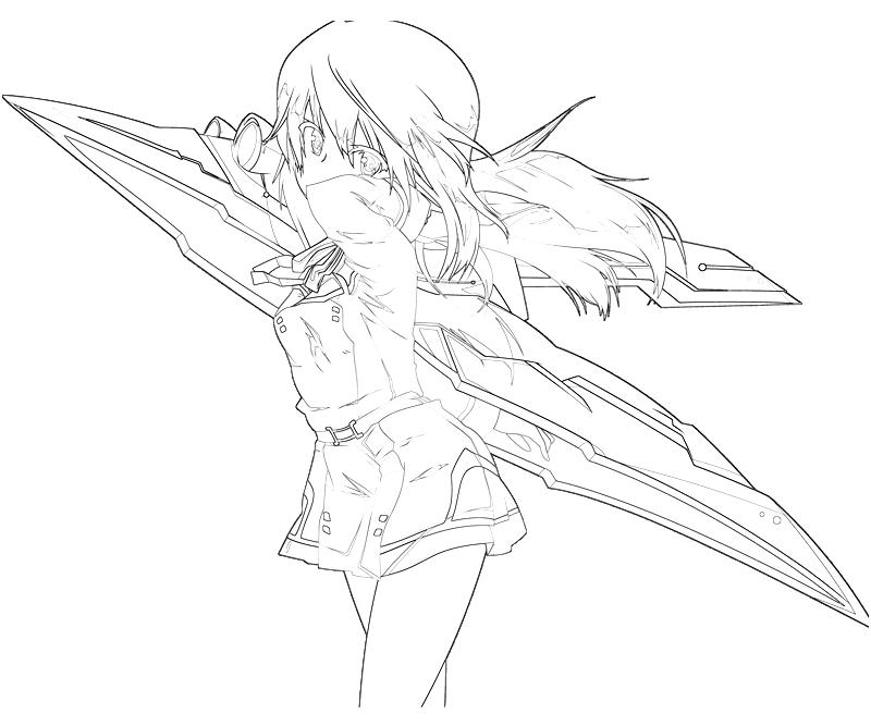 Printable Charlotte Dunois Weapon Coloring Pages printable-charlotte-dunois-weapon-coloring-pages