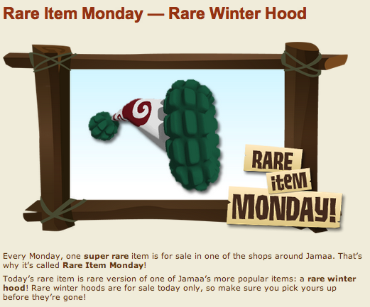 Animal Jam Spirit Blog: Rare Hood and Peppermint