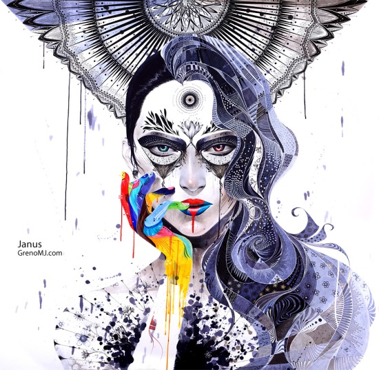minjae lee retratos mulheres pinturas surreais psicodélica minjae lee retratos mulheres pinturas surreais psicodélica