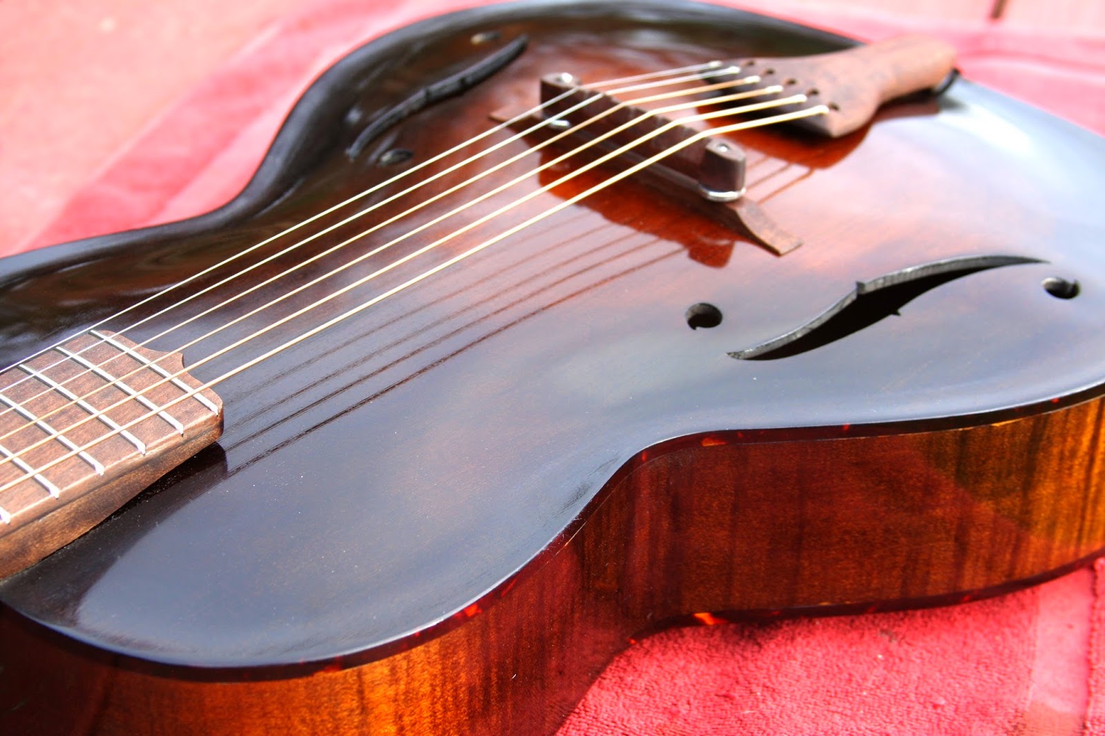 Making Archtop Guitar
