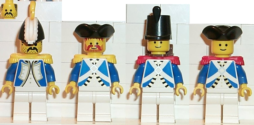 LEGO PIRATES IMPERIAL BRITISH ARMY SHIP SAILOR MINIFIGURE MADE OF GENUINE LEGO