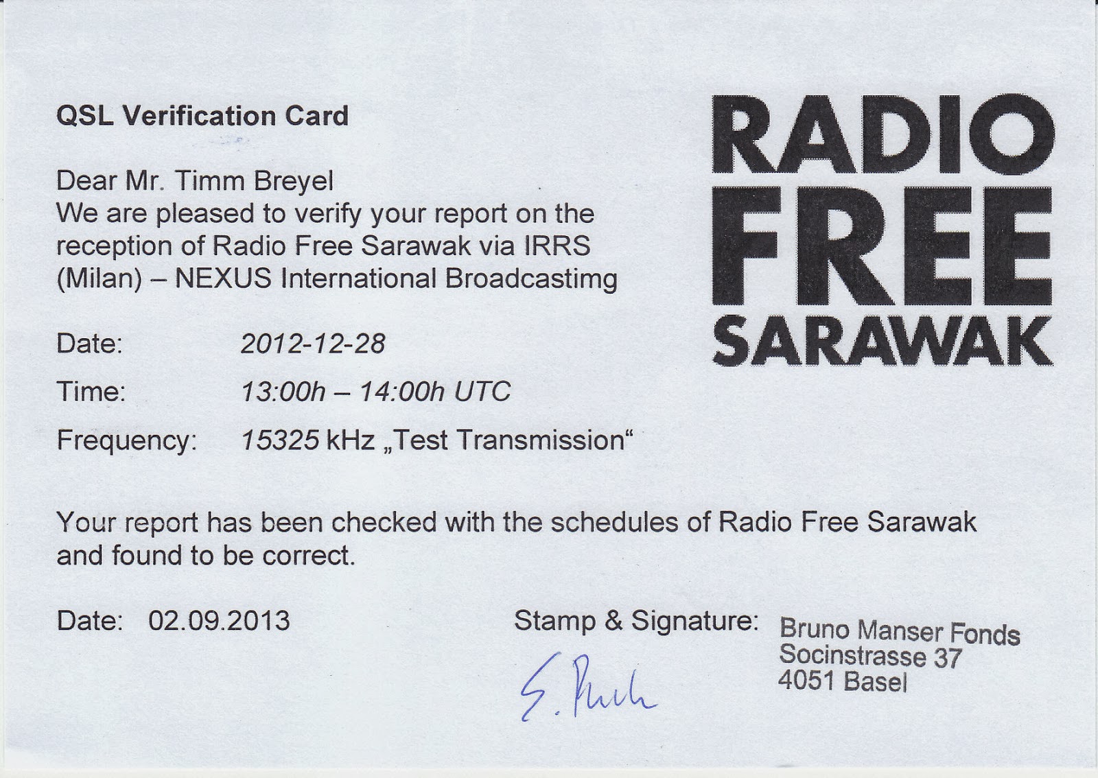 radiofree sarawak