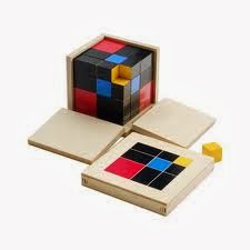 MONTESSORI Equipment TRINOMIAL Cube HOMESCHOOL LEARN Algebra & MATHS  Mathematics