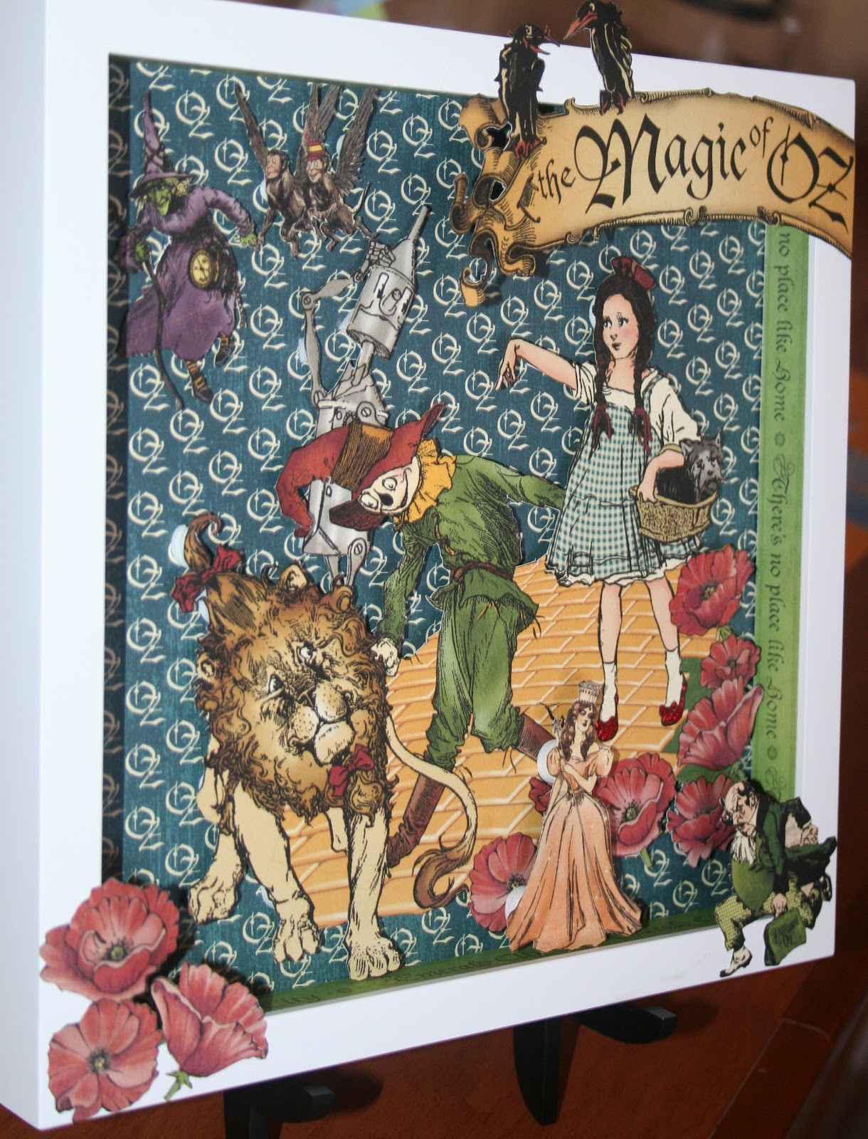For The Joy of Creating: Wizard of Oz Shadow Box