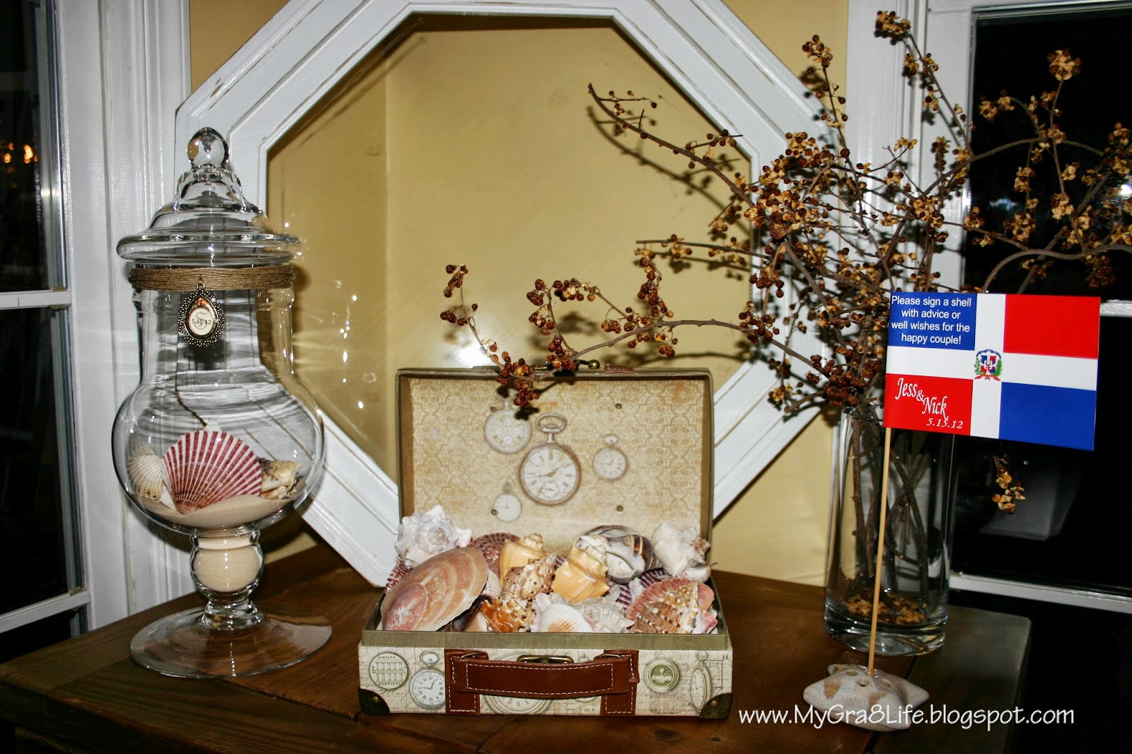 My Gra 8 Life Tropical Bridal Shower for Destination Wedding