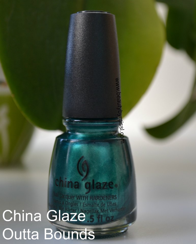 NOTD China Glaze Outta Bounds Beauty by Miss L