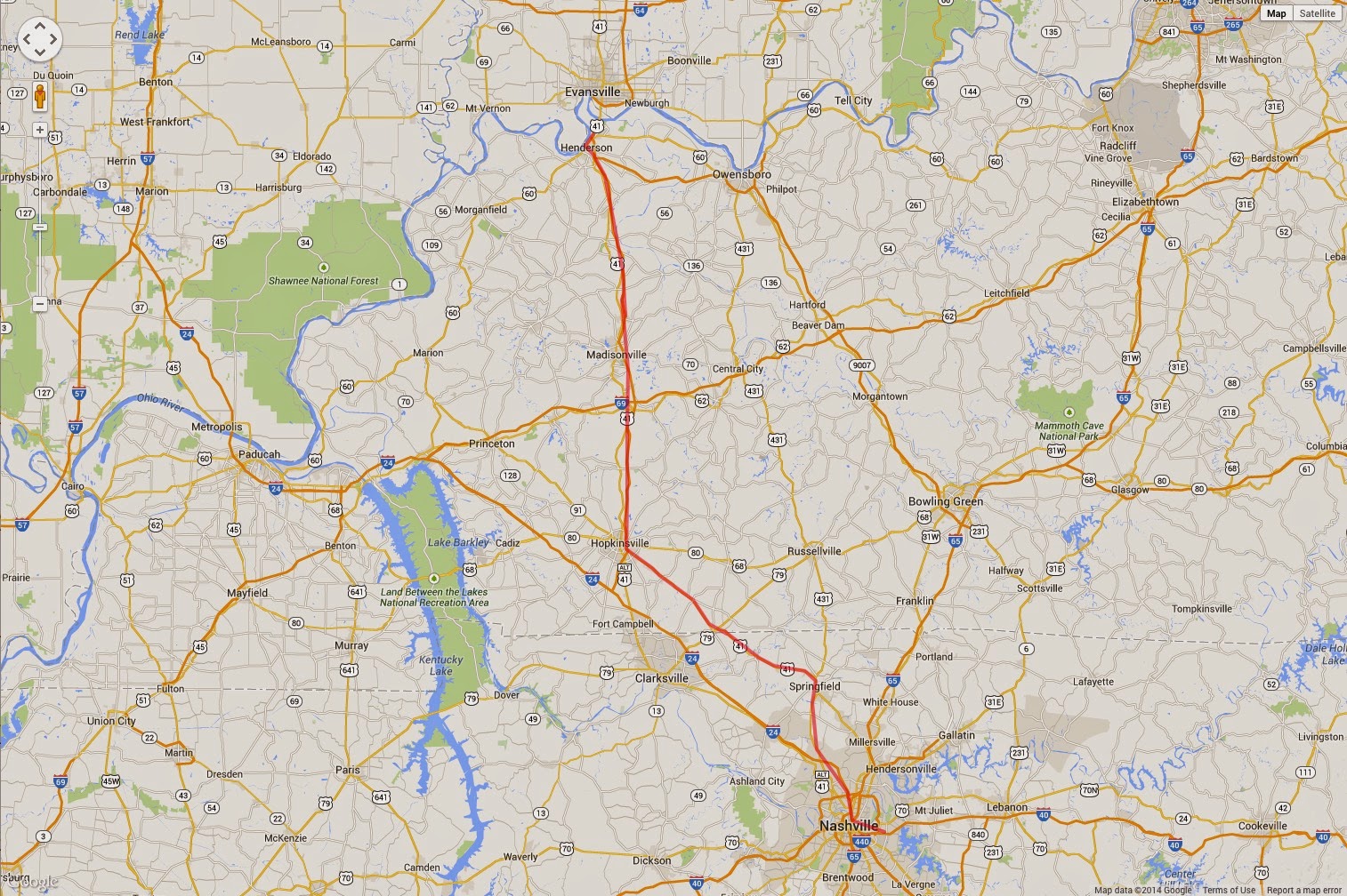 Upton Ky To Nashville Tn at Hoy blog