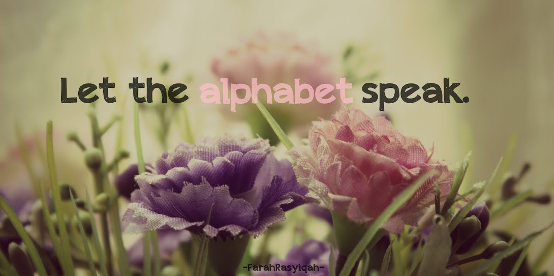 Let the alphabet speak .