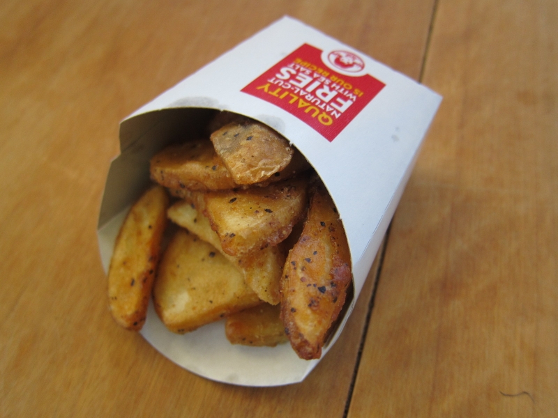 Review Wendy's Seasoned HomeStyle Potatoes Brand Eating