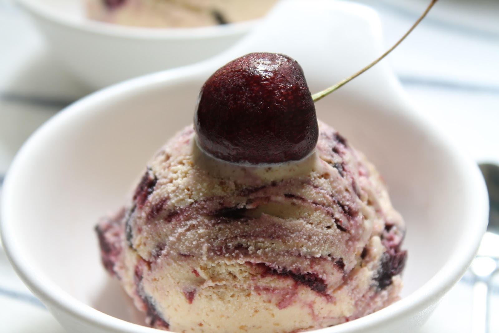 my bare cupboard Cherry almond ice cream